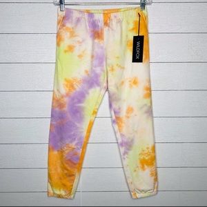 Wildfox Sherbet Tie Dye Sweatpants Joggers